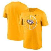 LSU Nike Legend Basketball Icon Tee